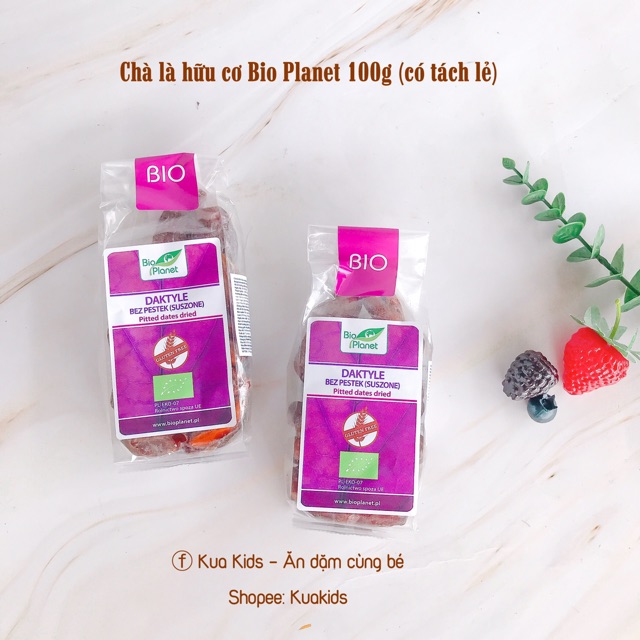 Chà là hữu cơ Bio Planet (có tách lẻ)