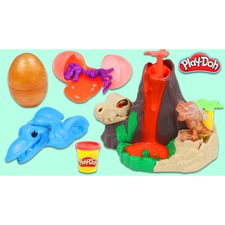 Khám phá núi lửa nham thạch cùng khủng long T-Rex PLAY-DOH MKD