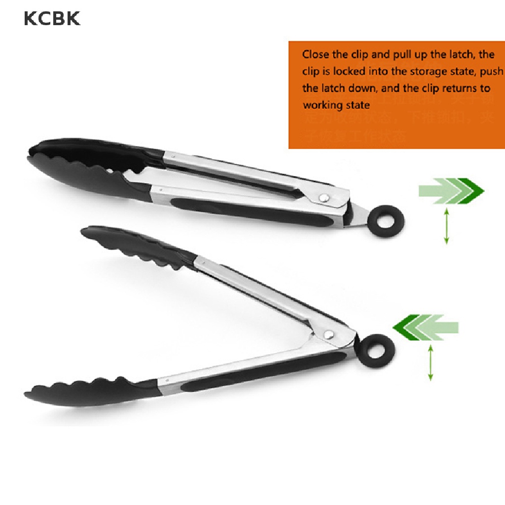 Kẹp Gắp Thức Ăn Bằng Silicone 9 / 12inch