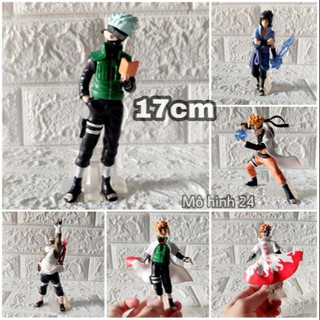 Combo MÔ HÌNH nhân vật Naruto Sasuke Kakashi Minato killer bee