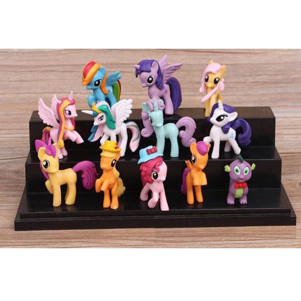 ĐỒ CHƠI NGỰA PONY THIÊN THẦN ( SET 12 CON )