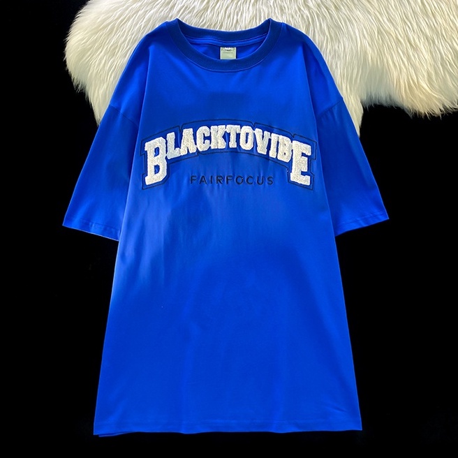 【ZHELIHANGFEI】Áo Thun Nữ Ngắn Tay Thêu Hoa