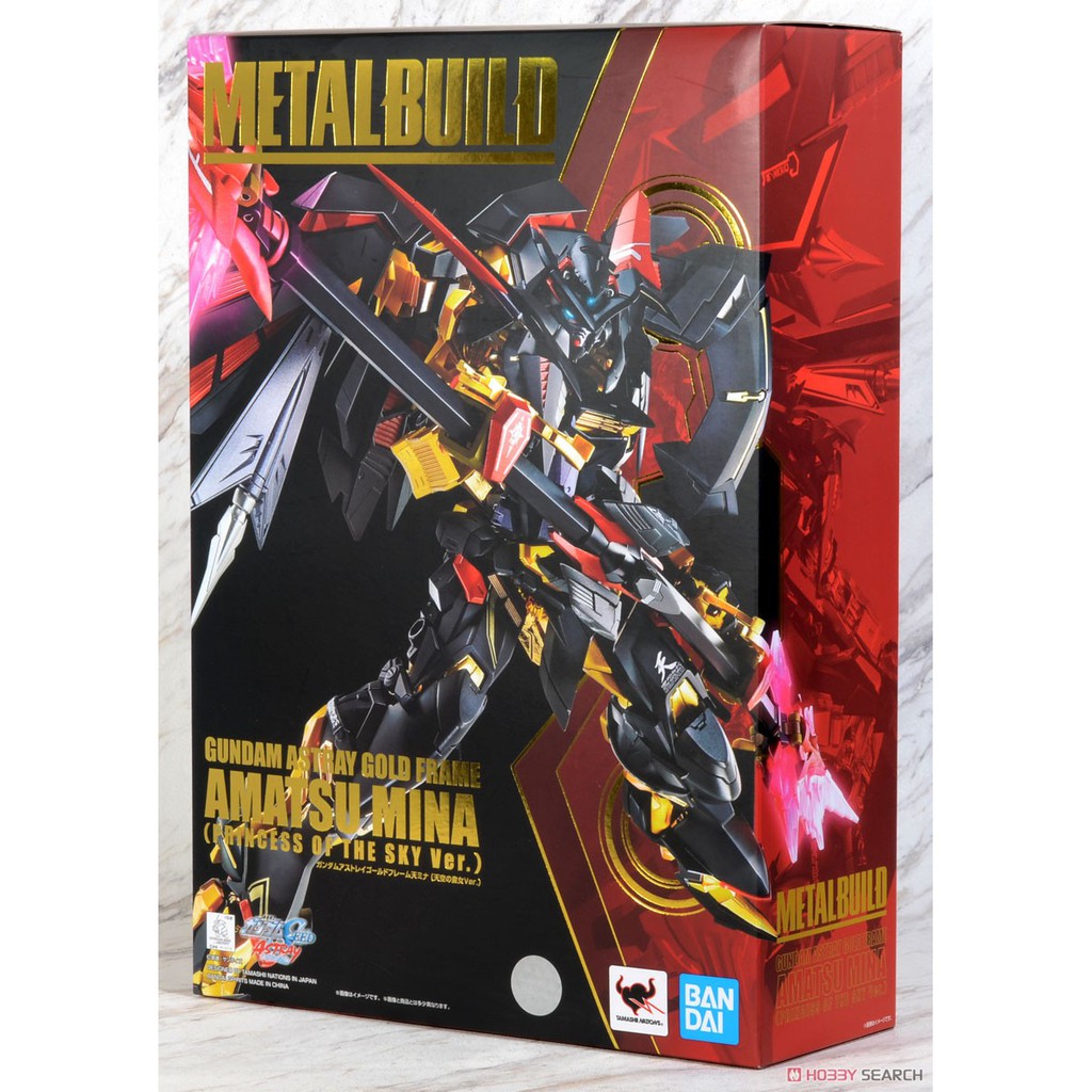 Mô Hình Metal Build Gundam Astray Gold Frame Amatsu Mina Princess Of The Sky Ver Bandai 1/100 Đồ Chơi Lắp Ráp Anime Nhật