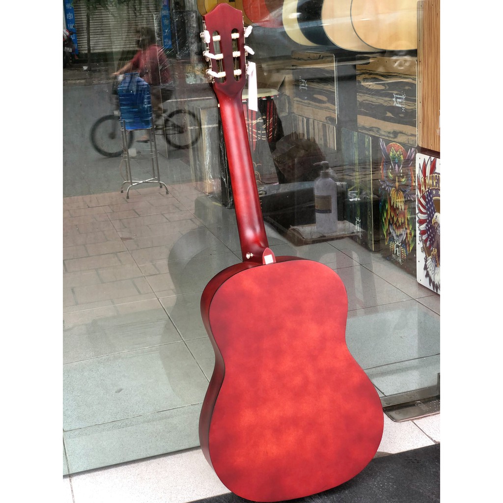 Guitar classic HTMUSIC giá rẻ, có tặng phụ kiện đàn