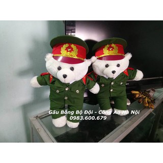 Gấu Bông Công An - Cảnh Sát 40 cm