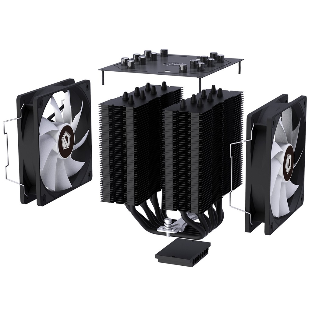 TẢN NHIỆT CPU SE-207 BLACK ( 2 fan - 7 ống đồng)