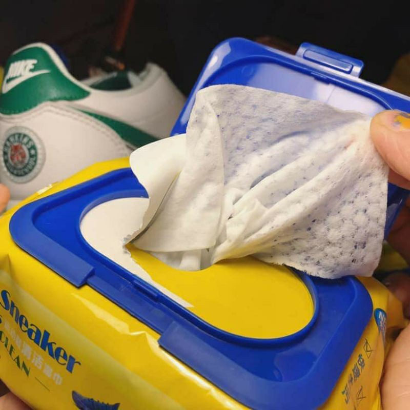 Gói 30 tờ giấy lau giày  thần thánh