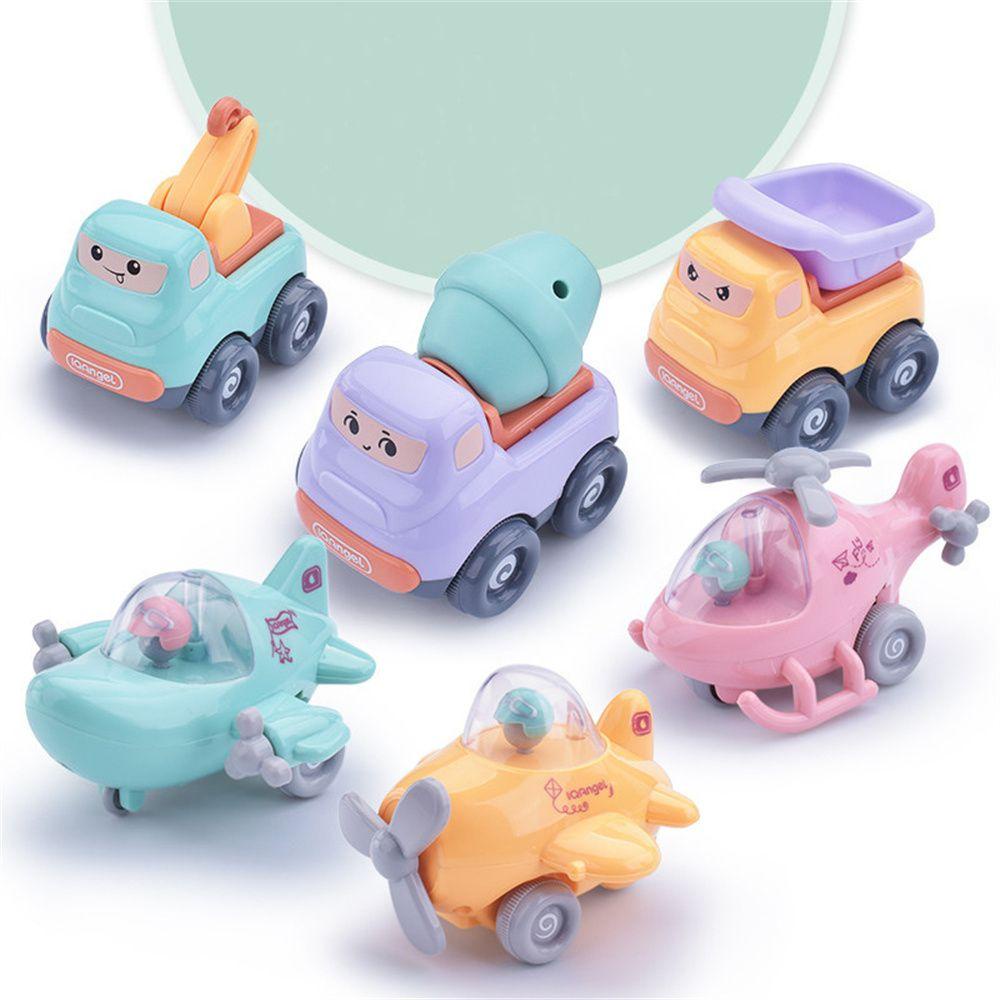 Bộ Xe Tải Đồ Chơi Mini Kéo Lại Được Dành Cho Bé Trai