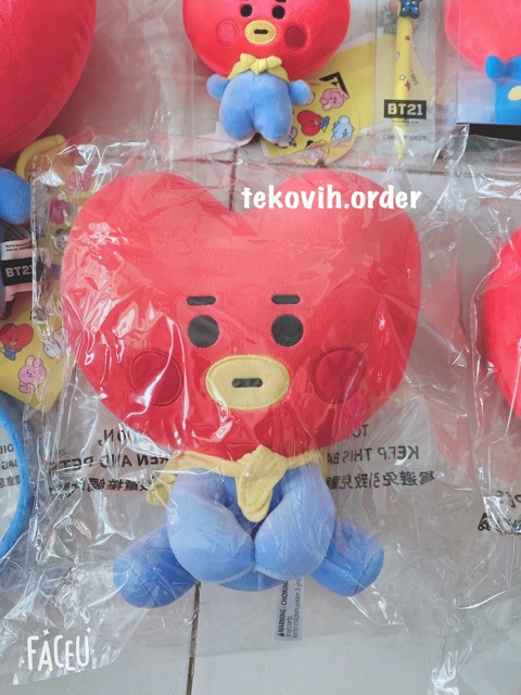 Gấu bông | Baby sitting doll BT21 (20cm) (Sẵn Rj) chính hãng