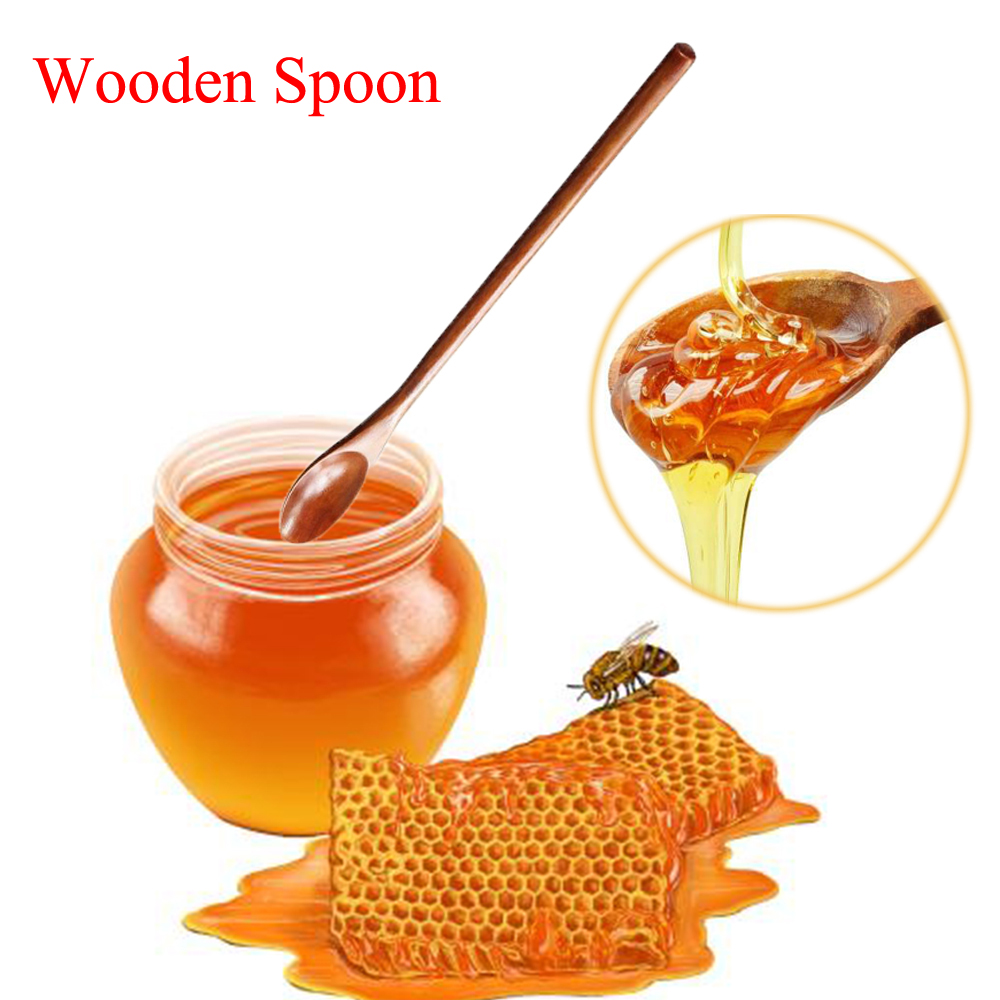 Muỗng Gỗ Cán Dài Phong Cách Nhật Bản