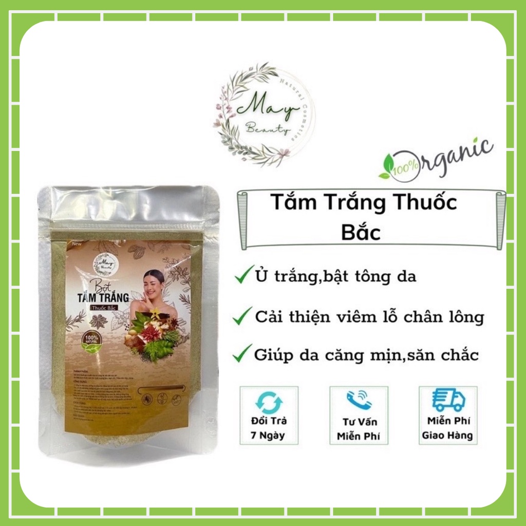 1kg bột tắm trắng thuốc Bắc thảo dược 24 vị handmade