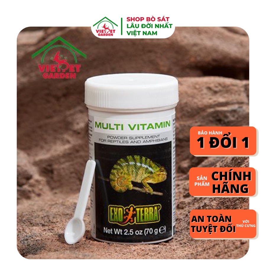Canxi Calcium D3 Exoterra dành cho thú cưng bò sát  | Vietpetgardenhcm