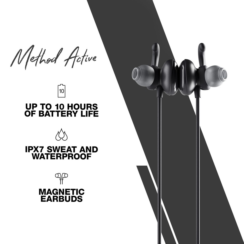 Tai Nghe Bluetooth Skullcandy Method Active Wireless Hàng Chính Hãng