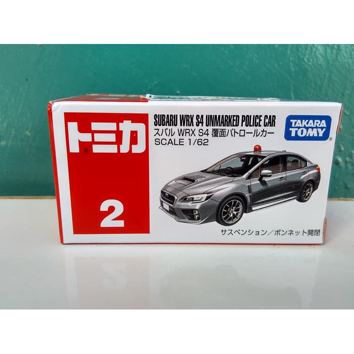 Mô Hình Xe Cảnh Sát Tomica No 2 Subaru Wrx S4 Unmarked Takara Tomy Giá Rẻ Nhất