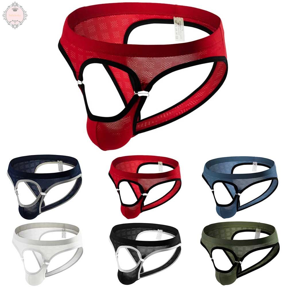 Men Underwear Open Front Hole Panties Seamless Underpants Best Popular