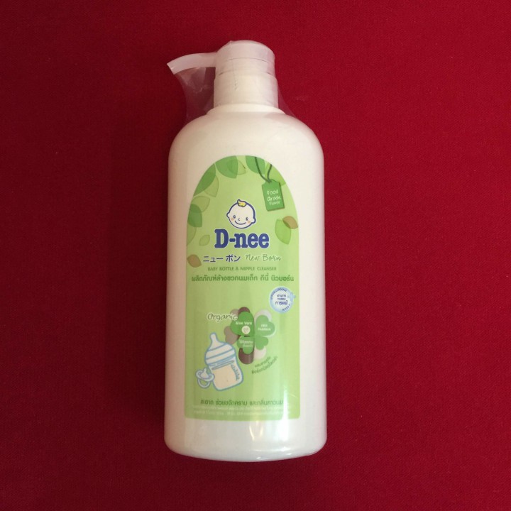 nước rửa bình Dnee dạng chai 620 ml