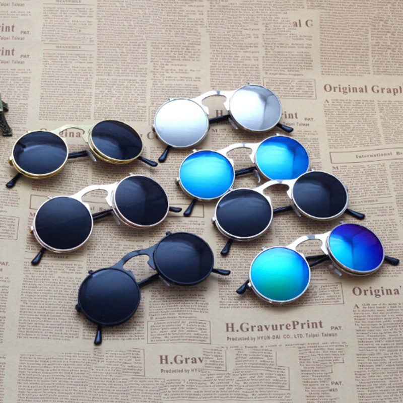 Kính Mát Lật Tròng Chống Tia Uv400 Phong Cách Retro Dành Cho Nam Và Nữ gentle monster | BigBuy360 - bigbuy360.vn