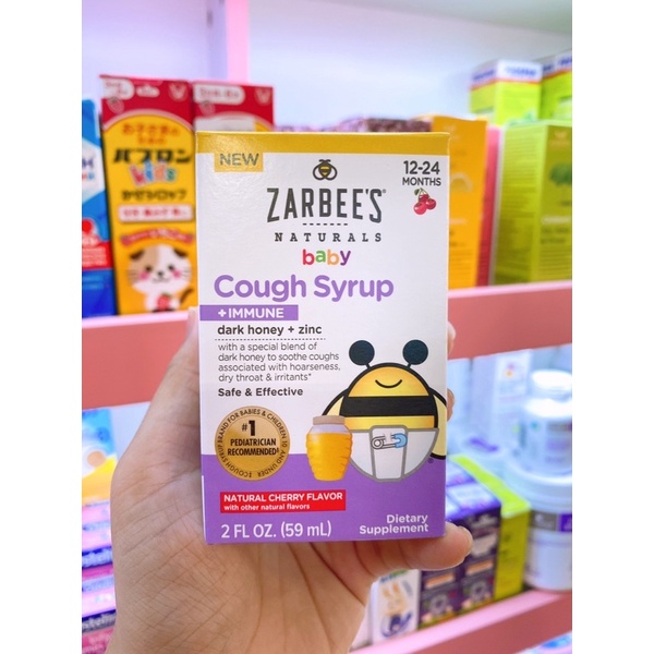 Siro hong long đờm zabee mỹ chai 60ml