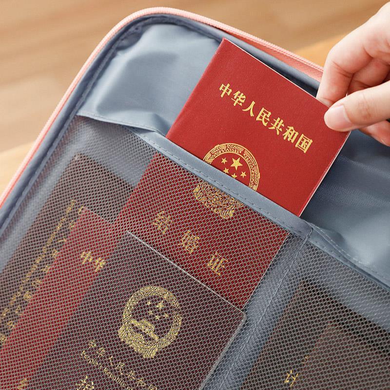 Túi đựng thẻ hồ sơ chống thấm nước di động tiện dụng cho văn phòng