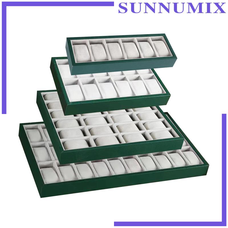 [Sunnimix] Khay Đồng Hồ Có Thể Xếp Chồng Lên Nhau Cho Nam Và Nữ