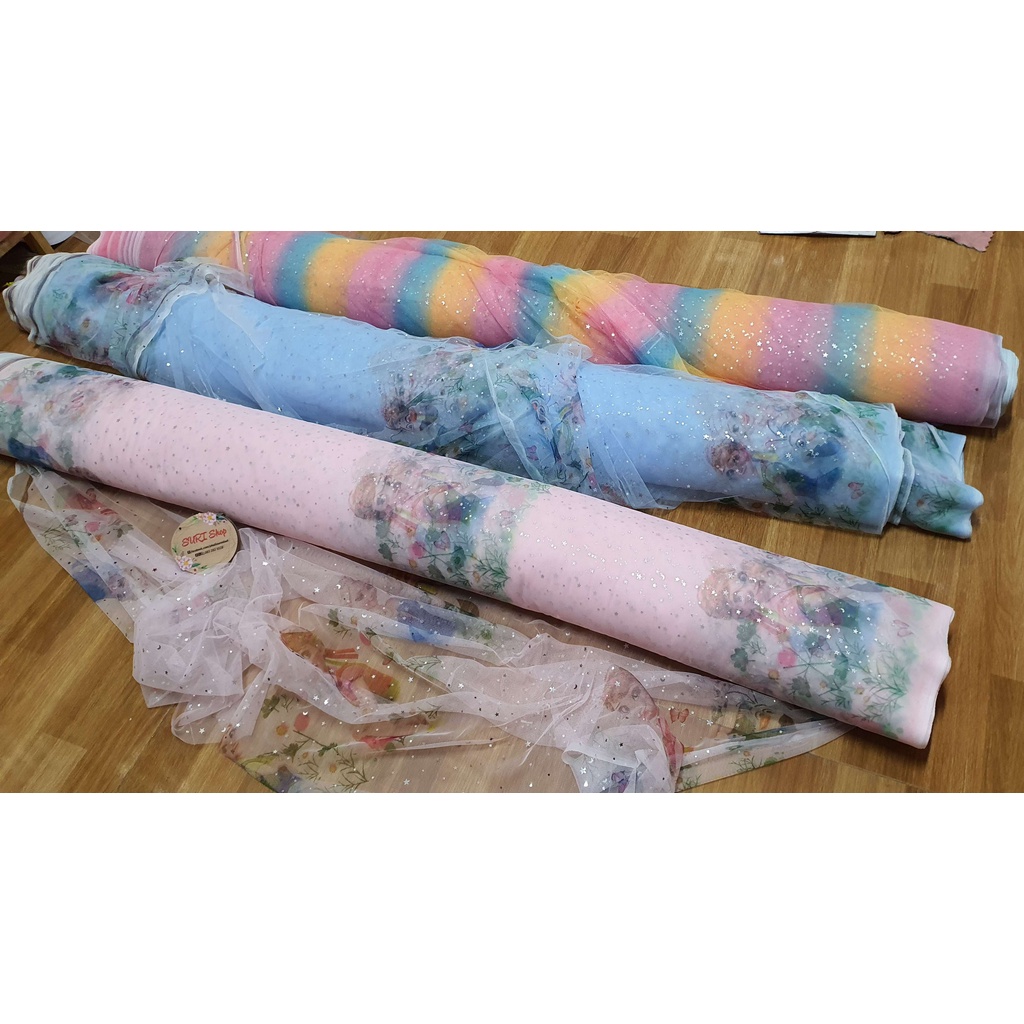 VOAN LƯỚI ELSA ĐÍNH SAO LẤP LÁNH