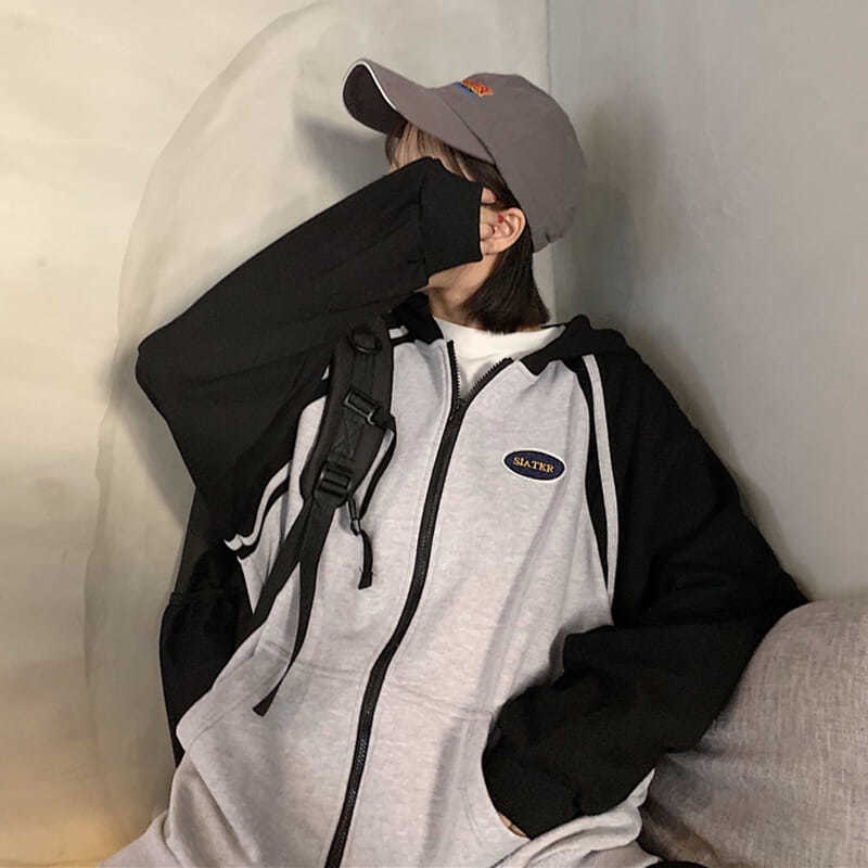 Áo Khoác Bóng Chày Tay Dài Dáng Rộng Plus Size Phong Cách Hàn Quốc Thời Trang Mùa Đông 20019 Cho Nữ 200kg