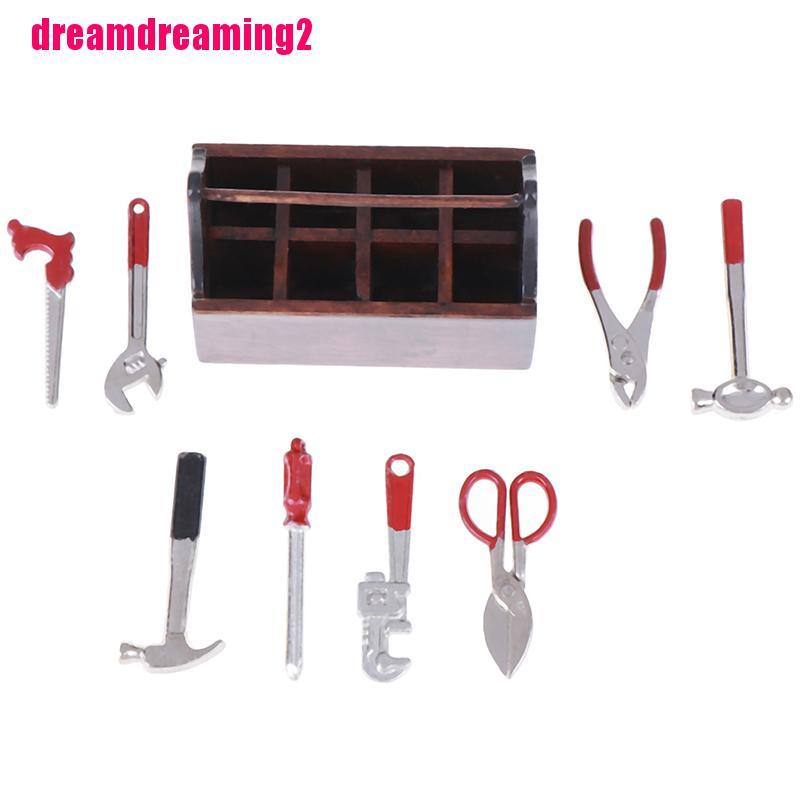 Bộ Dụng Cụ Sửa Chữa Cho Nhà Búp Bê Tỉ Lệ 1: 1