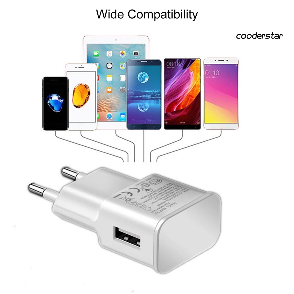 Củ sạc nhanh cổng USB ổn định thông dụng cho điện thoại