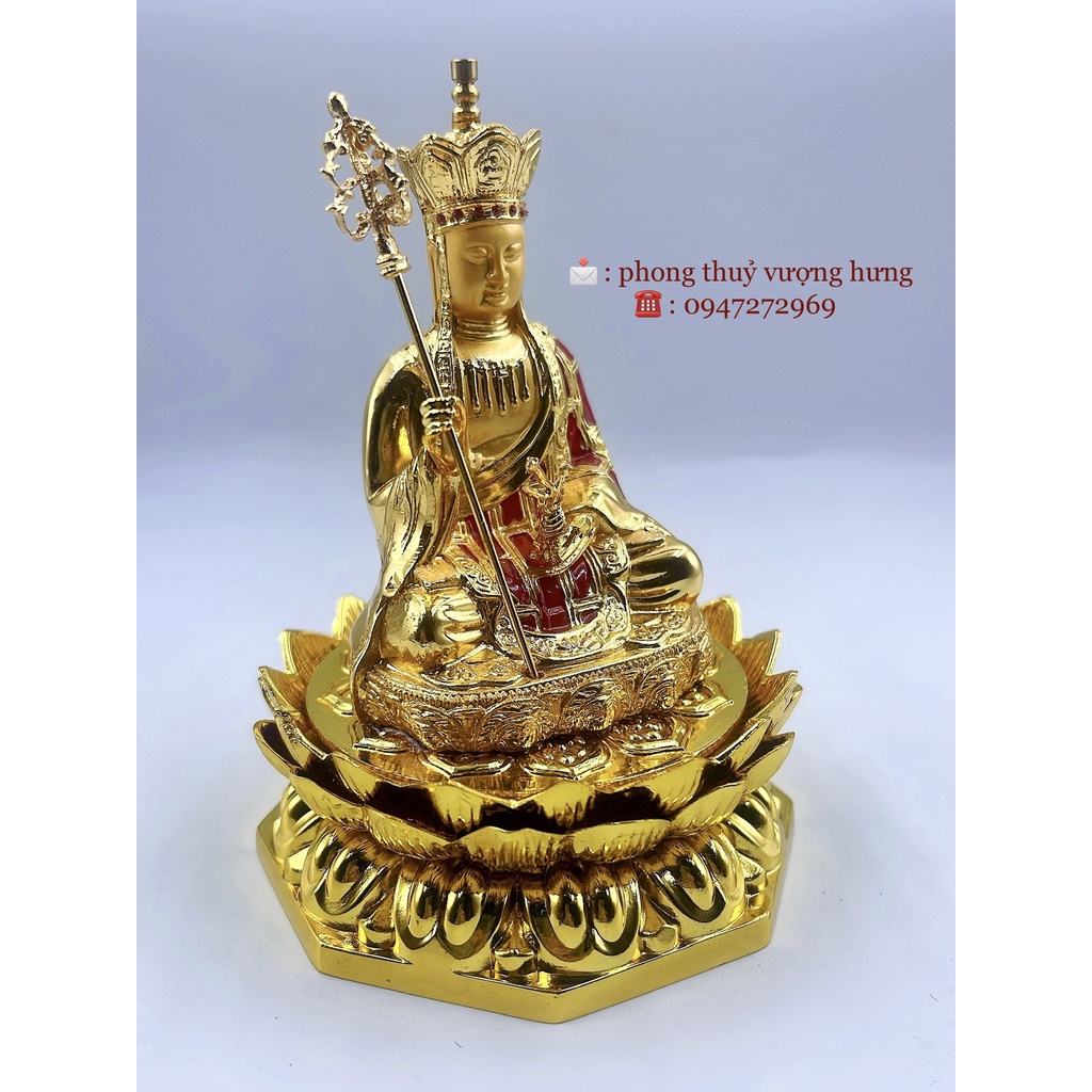 TƯỢNG ĐỊA TẠNG VƯƠNG BỒ TÁT ÁO CÀ SA ĐỎ TỪ BI PHỔ ĐỘ CỨU RỖI CHÚNG SINH