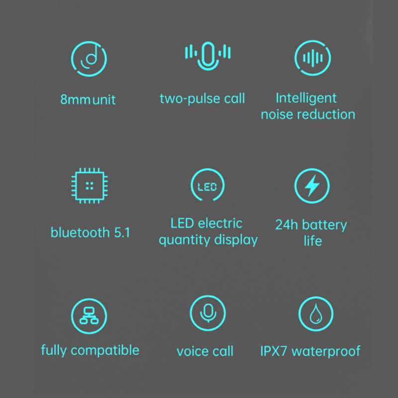 Tai nghe WIN LED Bluetooth cổng Type-C thoải mái