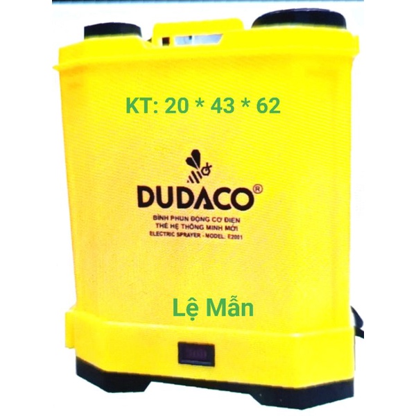 Vỏ Bình Xịt Tưới Cây Dudaco 20l -Vỏ Bình Phun Điện 20L