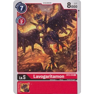 Thẻ bài Digimon - TCG - Lavogaritamon / BT2-016'