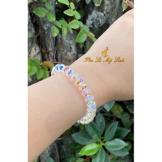 Lắc tay pha lê Swarovski chính hãng sáng lấp lánh
