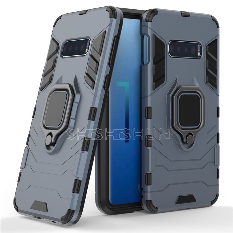 Ốp điện thoại cứng có giá đỡ chống rơi dành cho SAMSUNG GALAXY S10E S10 PLUS