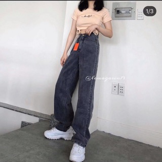🌪Bagyy Jeans Ống Dài Trơn