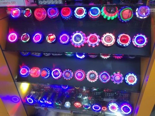 Combo Gương Cầu và Led audi cho Wave