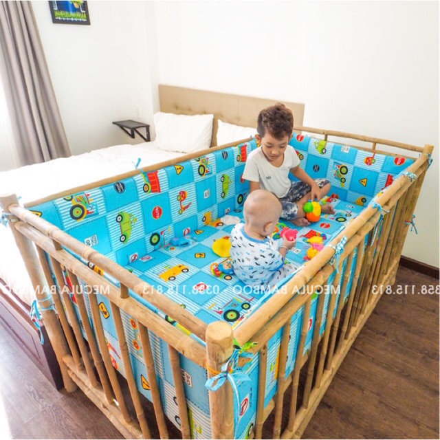 GIƯỜNG CŨI MECULA 3 IN 1 kt 80 x 1m2 x 90cm