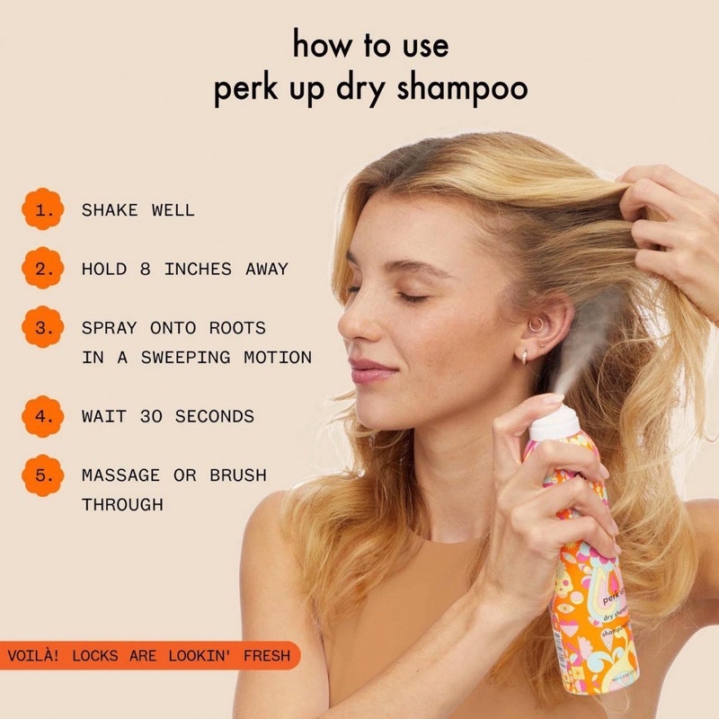 Dầu gội khô Amika perk up dry shampoo Minisize 44ml