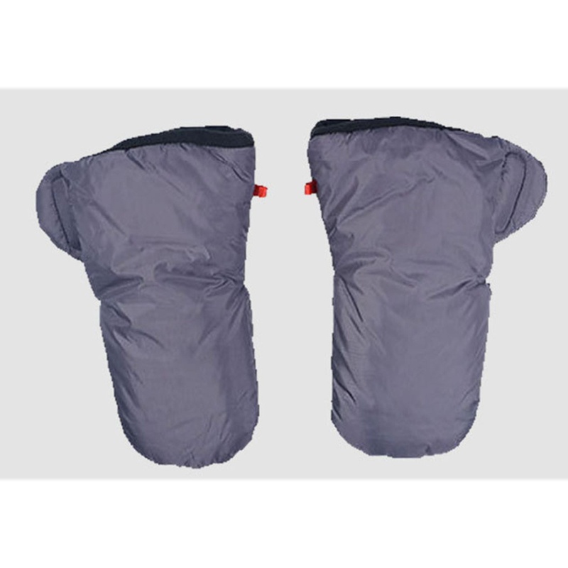 Găng Tay Giữ Ấm Chống Tuyết Thoải Mái Màu Đen Cho Xe Đẩy Em Bé