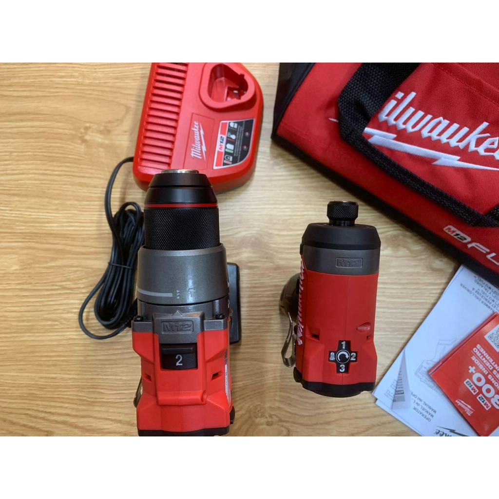 Combo khoan + vít M12 3497-22 Milwaukee