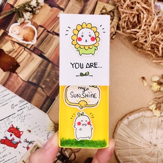 Hộp diêm handmade My Sunshine, quà tặng tình yêu/ tỏ tình xinh yêu cho bạn bè, người yêu