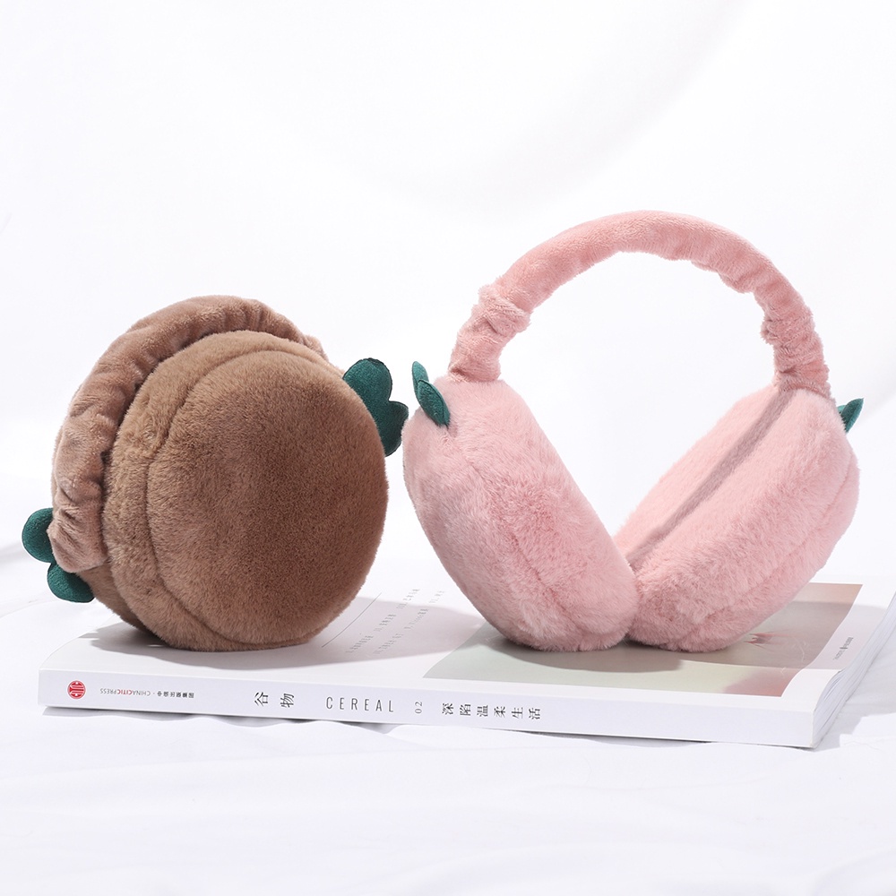 Phụ Kiện Chụp Tai Giữ Ấm Bằng Lông Nhung Nhiều Màu Sắc Thời Trang Thu Đông Có Thể Gấp Gọn Thoải Mái Cho Nữ