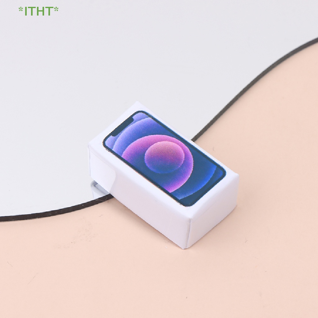 Điện Thoại Di Động Mini Tỉ Lệ 1: 12 Trang Trí Nhà Búp Bê Mới