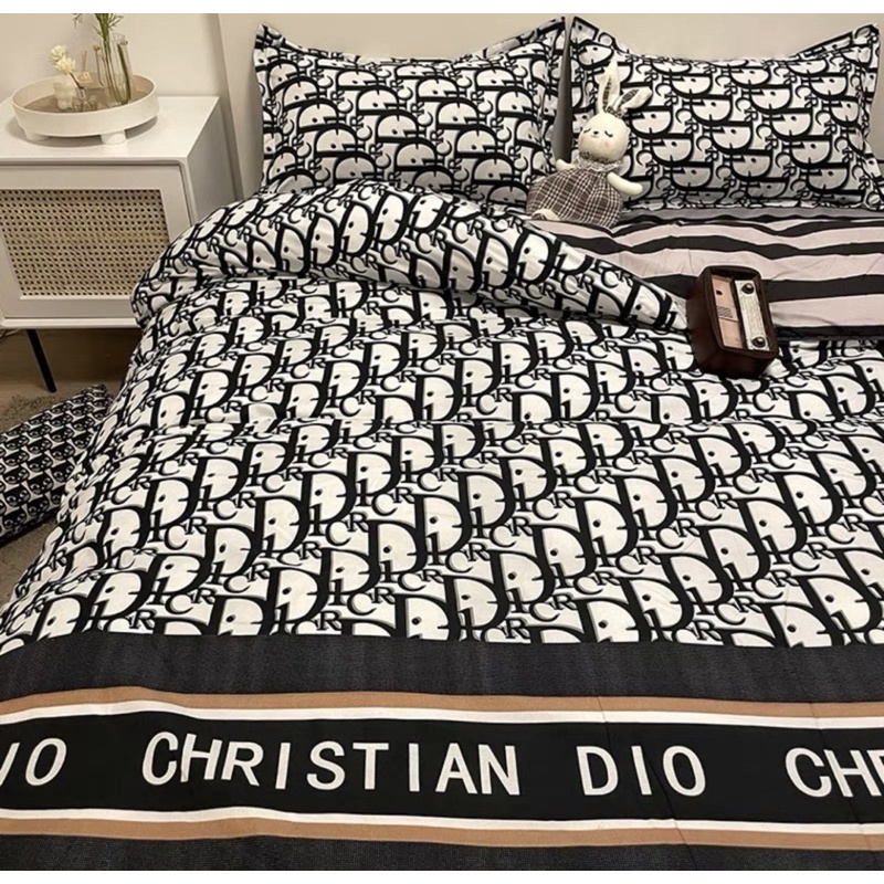 Bộ chăn ga gối cotton da beo Moexu 🍃 cotton 3D poly mềm mịn thoáng mát phù hợp mùa hè tặng kèm vỏ gối ôm