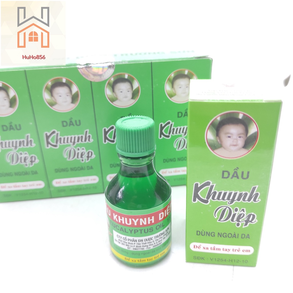 Dầu Khuynh Diệp Trường Sơn TS - Chuyên Dùng Cho Trẻ Sơ Sinh và Phụ Nữ Sau Khi Sinh Đẻ