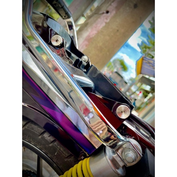 Full bộ khâu INOX304 bắt đuôi sau Dream100