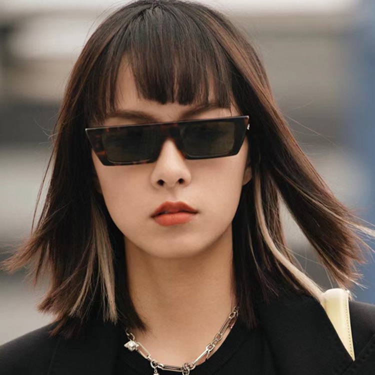 Kính Mát Gọng Vuông Nhỏ Phong Cách Âu Mỹ Thời Trang 2022