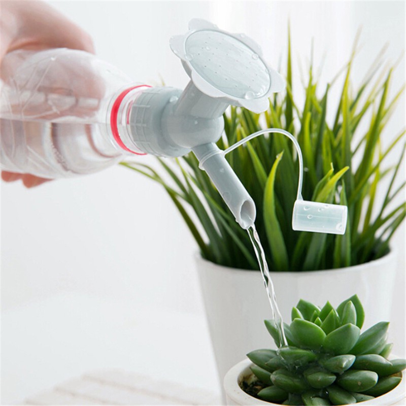 Đầu vòi phun nước tưới cây 2 trong 1 bằng nhựa tiện lợi