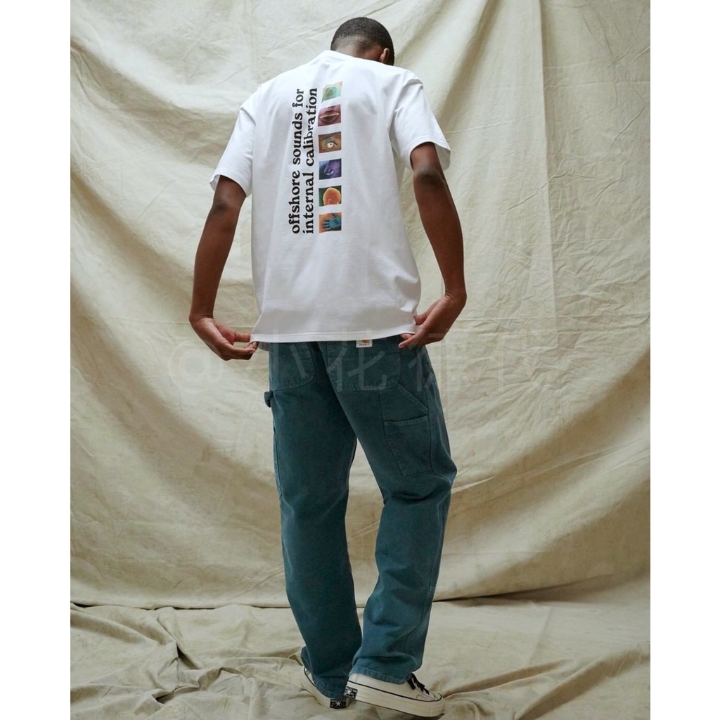 Áo thun ngắn tay in hình Spot Carhartt Wip Calibrate