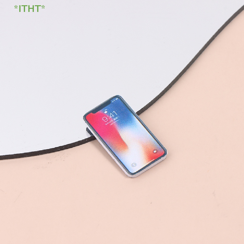 Điện Thoại Di Động Mini Tỉ Lệ 1: 12 Trang Trí Nhà Búp Bê Mới
